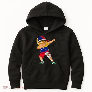 Half Venezuelan Peruvian Venezuela Peru Flag Kids Hoodie