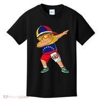 Half Venezuelan Peruvian Venezuela Peru Flag Kids T-Shirt thumb 0