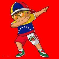 Half Venezuelan Peruvian Venezuela Peru Flag Santa Hat thumb 1