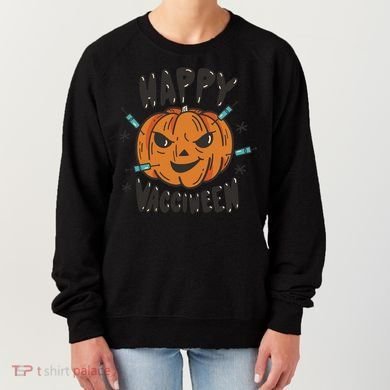 Happy Vacciween Pumpkin Women's Sweatshirt