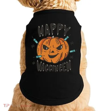 Happy Vacciween Pumpkin Doggie Tank