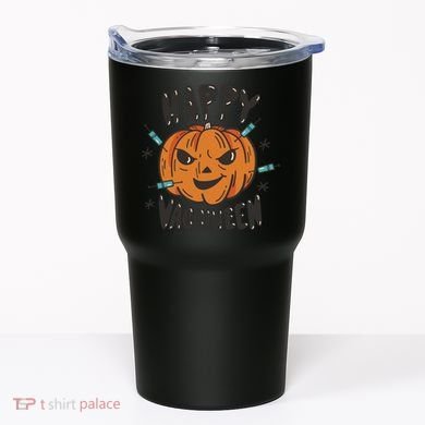 Happy Vacciween Pumpkin Tumbler