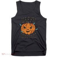 Happy Vacciween Pumpkin Tank Top thumb 0
