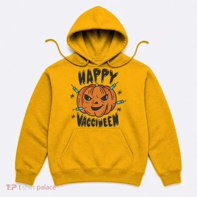 Happy Vacciween Pumpkin Hoodie
