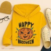 Happy Vacciween Pumpkin Hoodie thumb 4