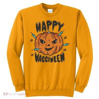 Happy Vacciween Pumpkin Sweatshirt