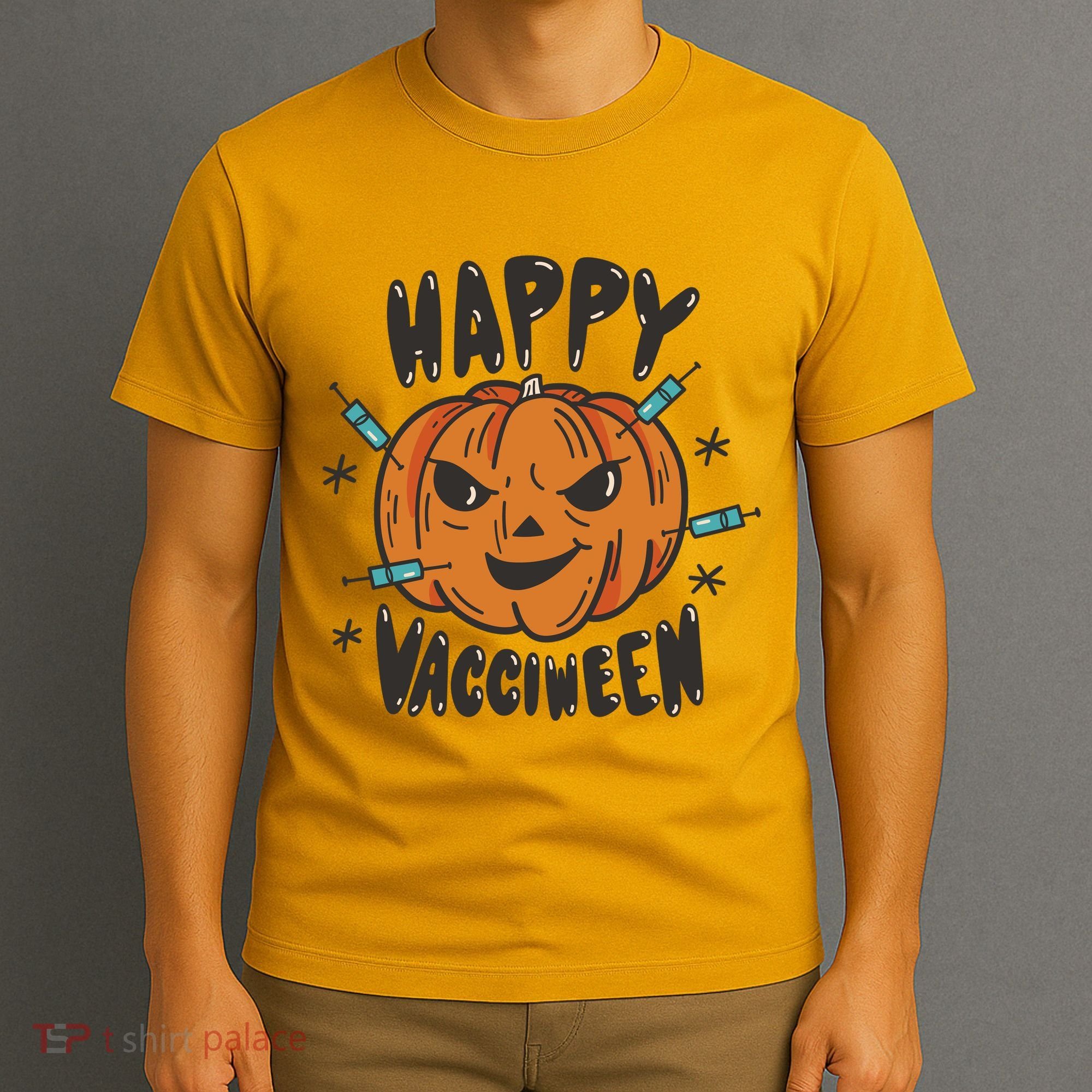 Happy Vacciween Pumpkin T-Shirt