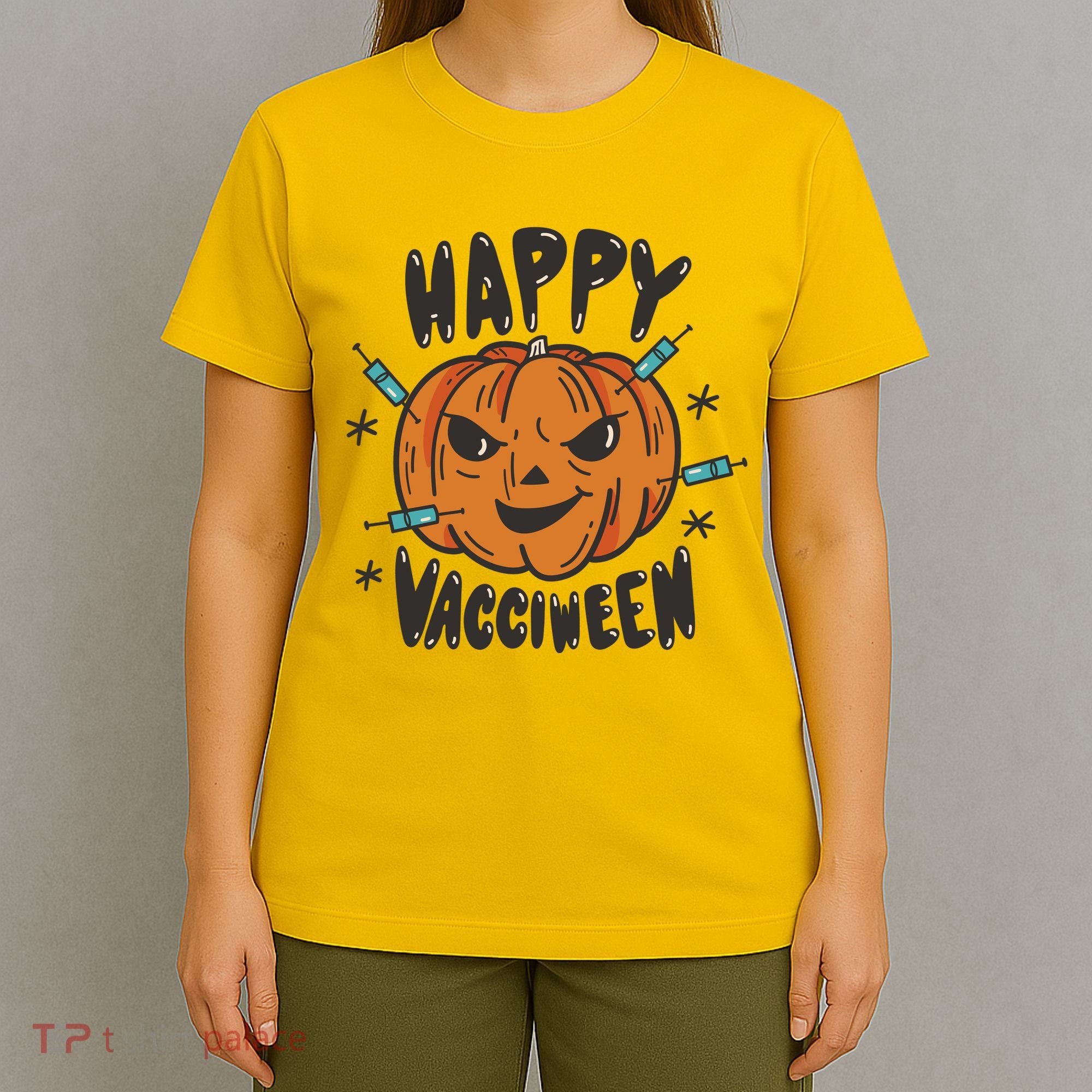 Happy Vacciween Pumpkin T-Shirt