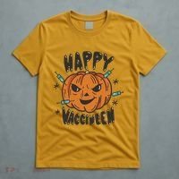 Happy Vacciween Pumpkin T-Shirt thumb 5