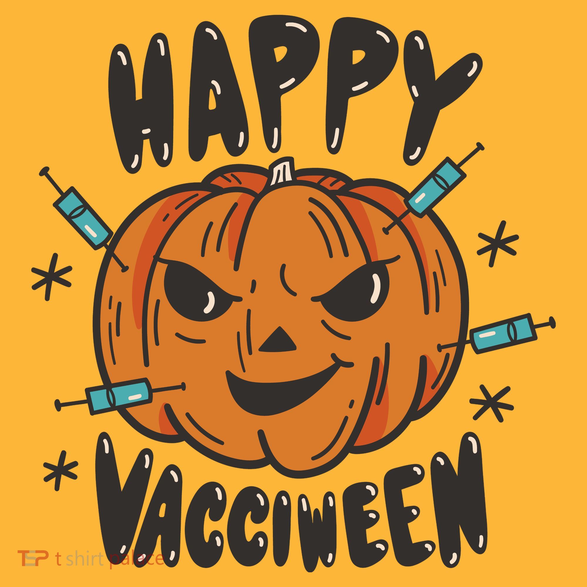 Happy Vacciween Pumpkin Mousepad