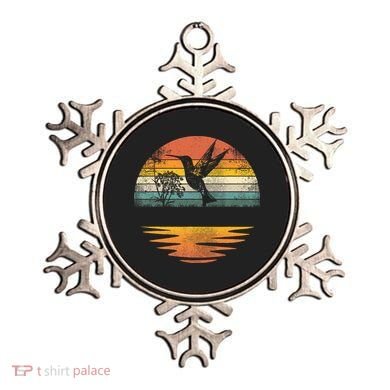 Hummingbird Vintage Sunset Hummingbirds Ornament