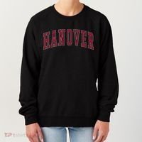 Hanover Virginia Souvenir College Style Red Text Women's Sweatshirt thumb 0