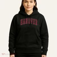 Hanover Virginia Souvenir College Style Red Text Hoodie thumb 5