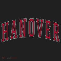 Hanover Virginia Souvenir College Style Red Text Beanie thumb 2