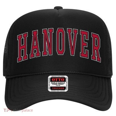 Hanover Virginia Souvenir College Style Red Text Hat