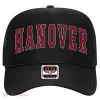 Hanover Virginia Souvenir College Style Red Text Hat thumb 0
