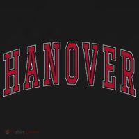 Hanover Virginia Souvenir College Style Red Text Toddler T-Shirt thumb 4
