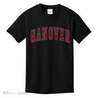 Hanover Virginia Souvenir College Style Red Text Kids T-Shirt thumb 0
