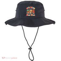 Halloween Vibes Spooky Vibes Funny Lets Watch Horror Movies Bucket Hat thumb 0
