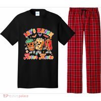 Halloween Vibes Spooky Vibes Funny Lets Watch Horror Movies Pajama Set thumb 0