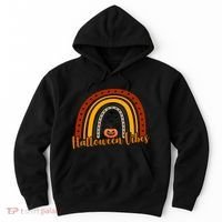 Halloween Vibes Spooky Rainbow Hoodie thumb 0