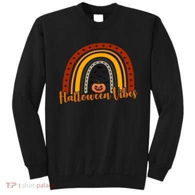 Halloween Vibes Spooky Rainbow Sweatshirt