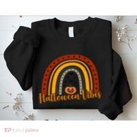 Halloween Vibes Spooky Rainbow Sweatshirt thumb 2