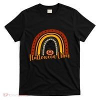Halloween Vibes Spooky Rainbow T-Shirt thumb 0