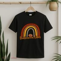 Halloween Vibes Spooky Rainbow T-Shirt thumb 2