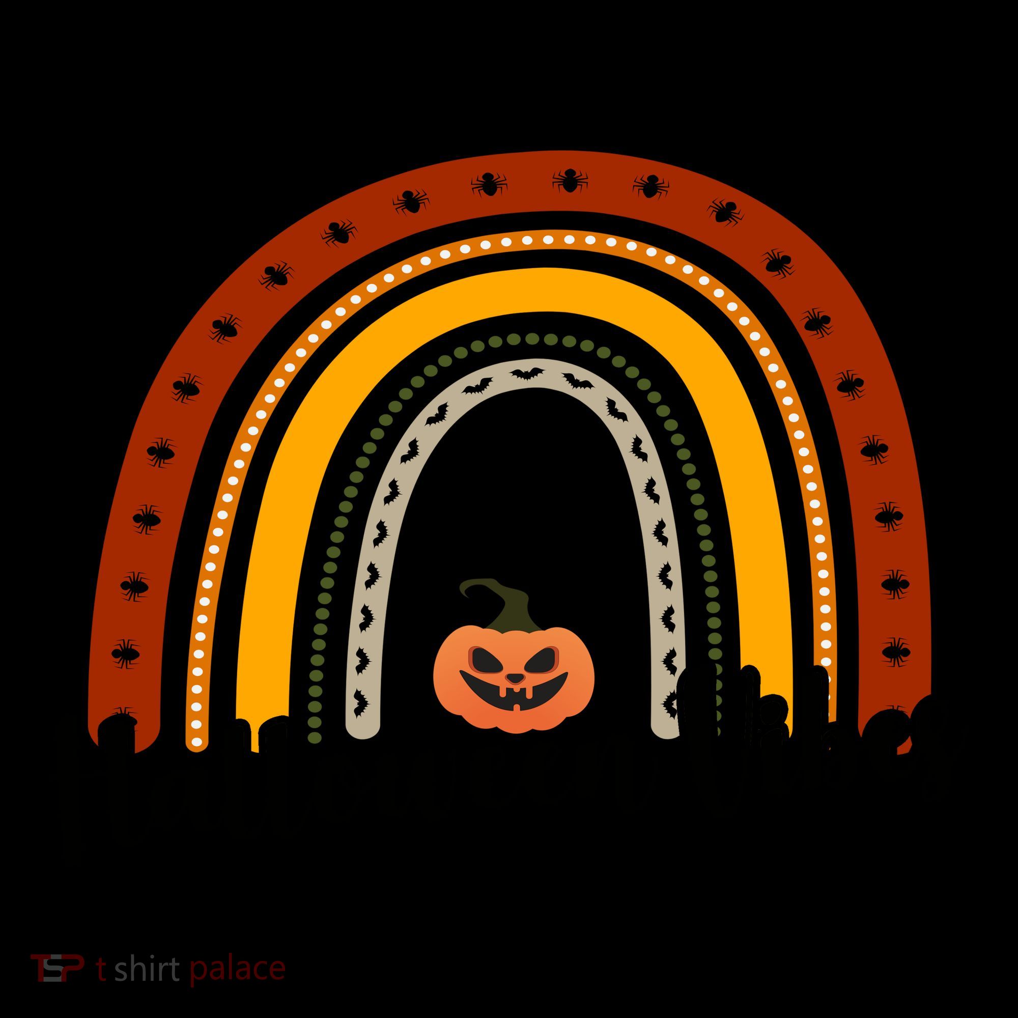 Halloween Vibes Spooky Rainbow Coffee Mug