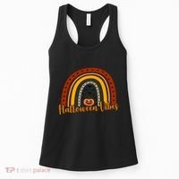 Halloween Vibes Spooky Rainbow Women's Tank Top thumb 0