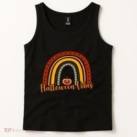 Halloween Vibes Spooky Rainbow Tank Top thumb 2