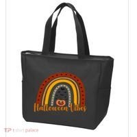 Halloween Vibes Spooky Rainbow Tote Bag thumb 3