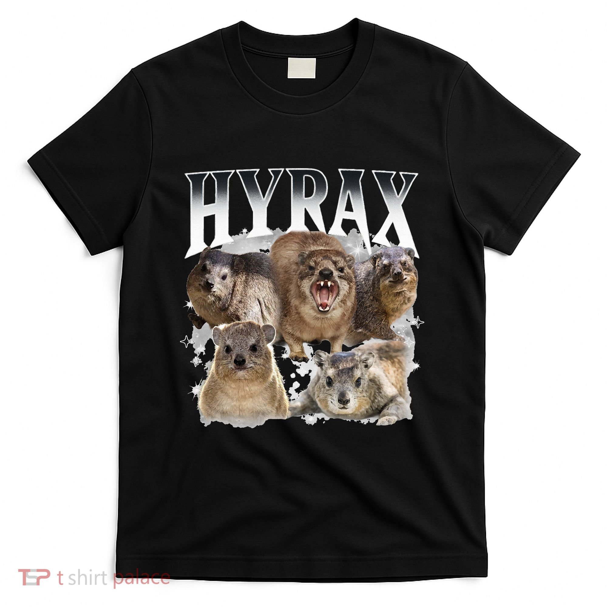 Hyrax Vintage Ugly Funny Meme Retro Animal T-Shirt