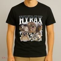 Hyrax Vintage Ugly Funny Meme Retro Animal T-Shirt thumb 3