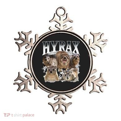 Hyrax Vintage Ugly Funny Meme Retro Animal Ornament