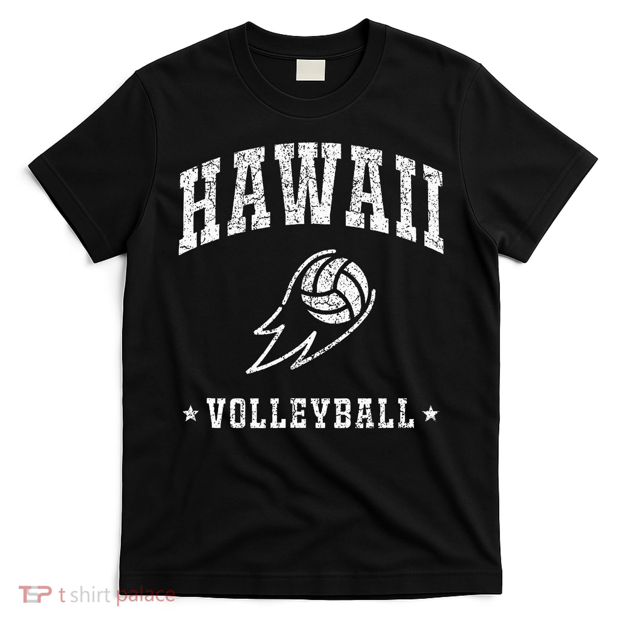 Hawaii Volleyball Vintage Volleyball Lover T-Shirt