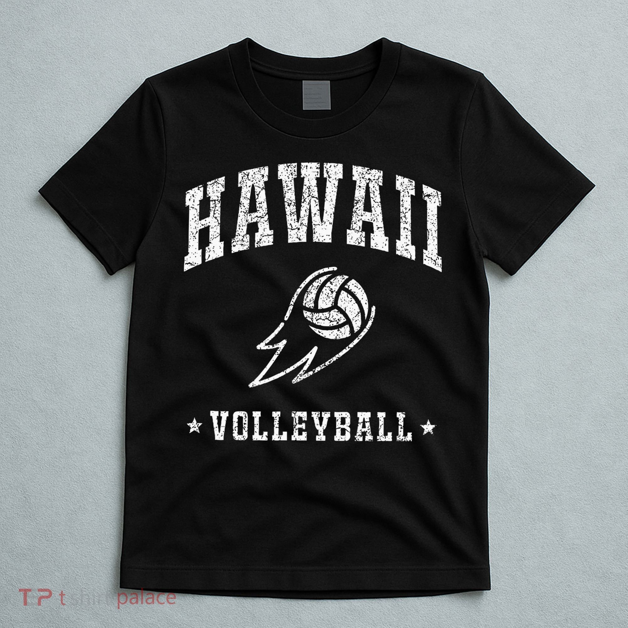 Hawaii Volleyball Vintage Volleyball Lover T-Shirt