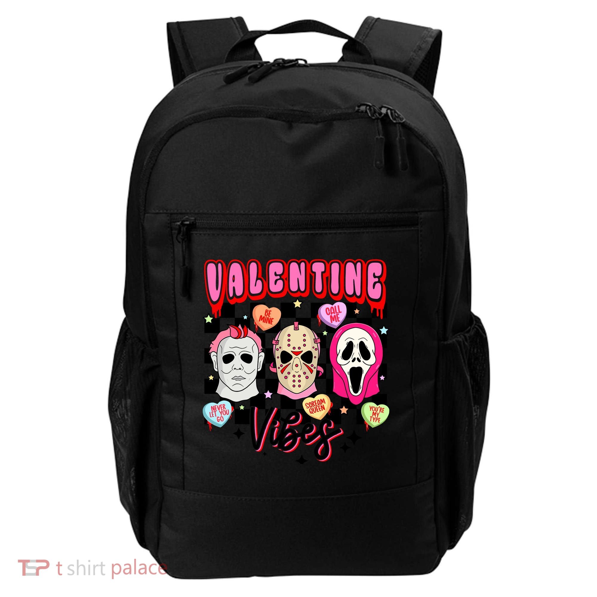 Horror ValentinesRetro Valentine’S Day Valentine Vibes Backpack