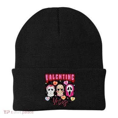 Horror ValentinesRetro Valentine’S Day Valentine Vibes Beanie