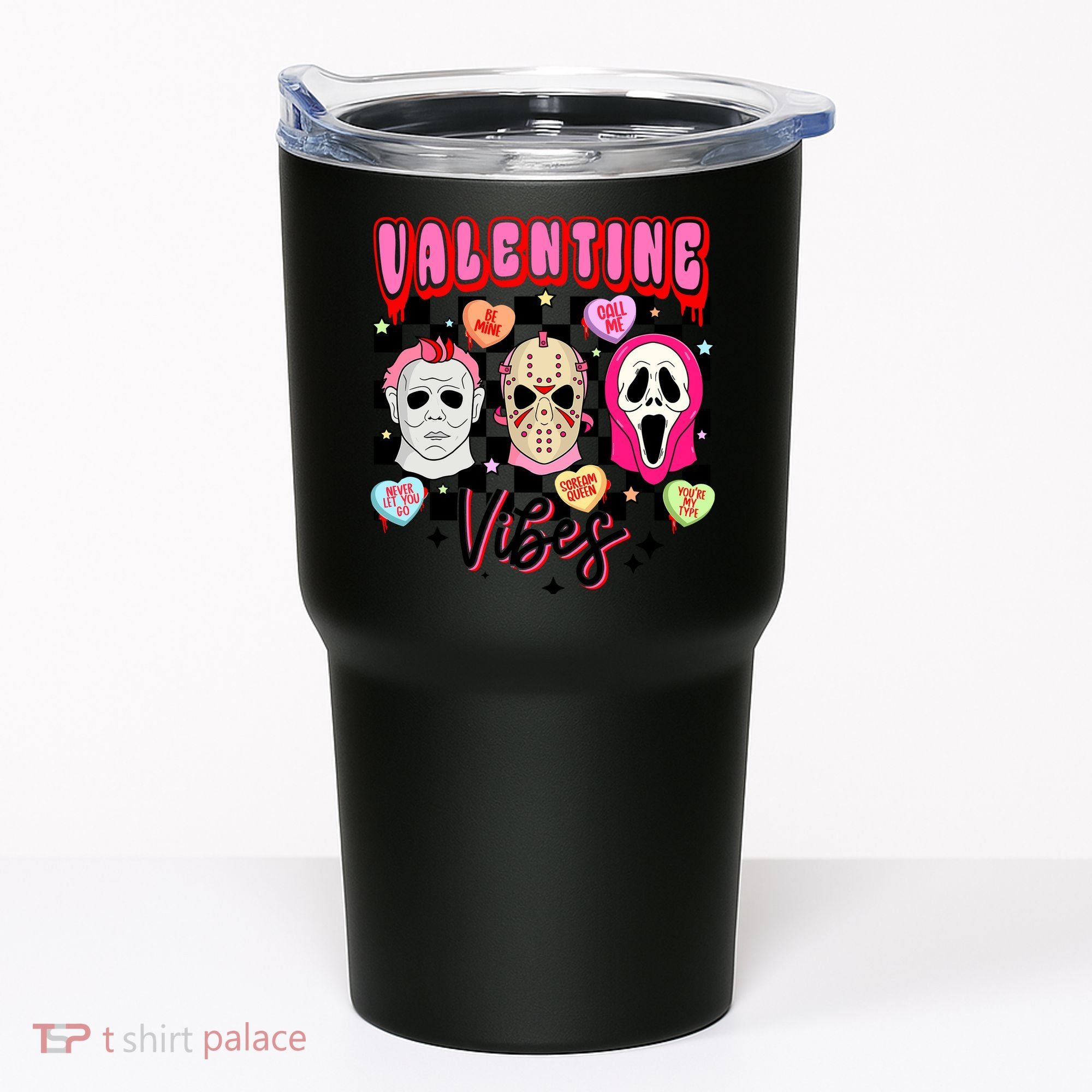 Horror ValentinesRetro Valentine’S Day Valentine Vibes Tumbler