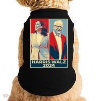 Harris Walz 2024 Kamala Harris Tim Walz For Vp Doggie Tank thumb 0