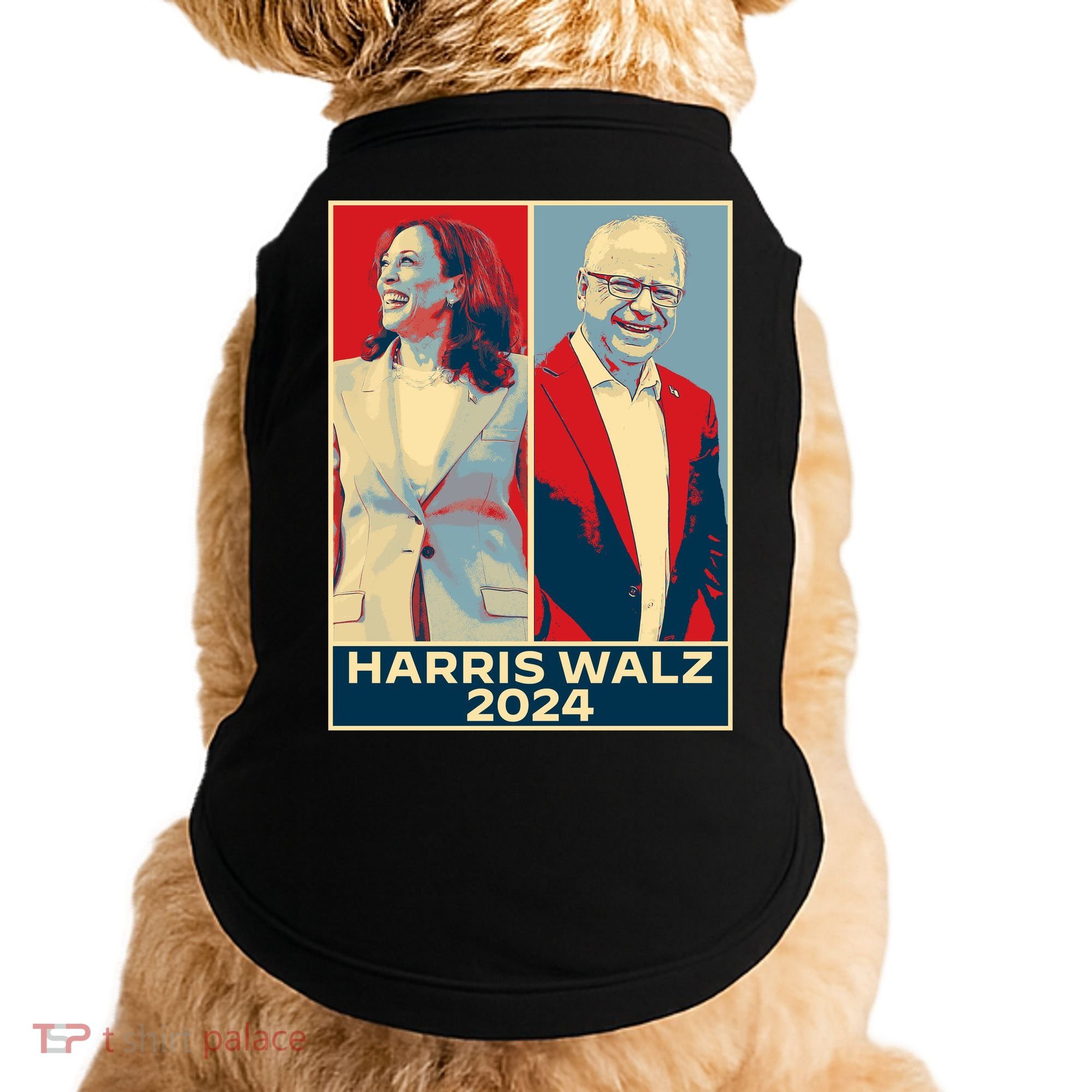 Harris Walz 2024 Kamala Harris Tim Walz For Vp Doggie Tank