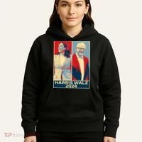 Harris Walz 2024 Kamala Harris Tim Walz For Vp Hoodie thumb 5