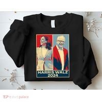 Harris Walz 2024 Kamala Harris Tim Walz For Vp Sweatshirt thumb 2