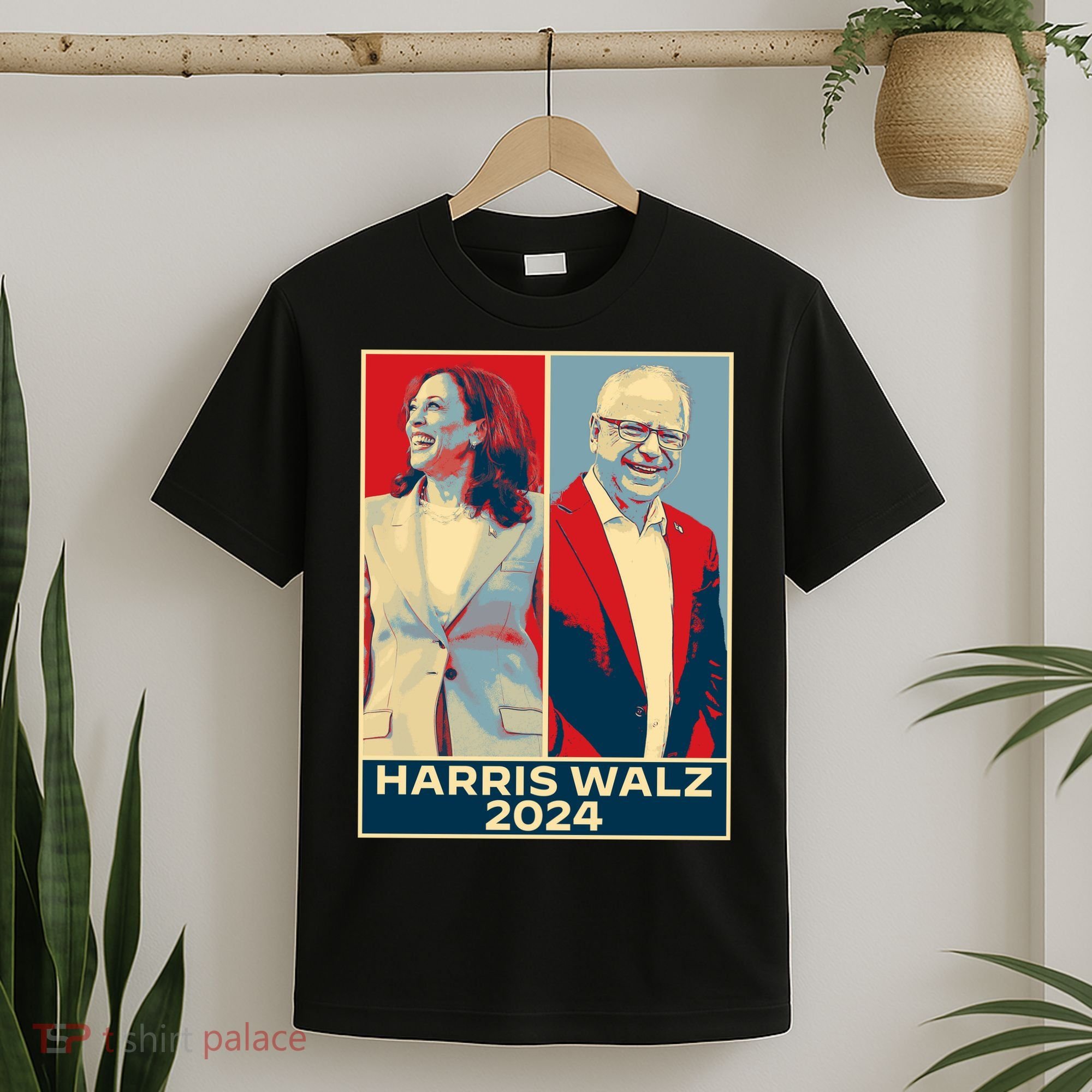 Harris Walz 2024 Kamala Harris Tim Walz For Vp T-Shirt