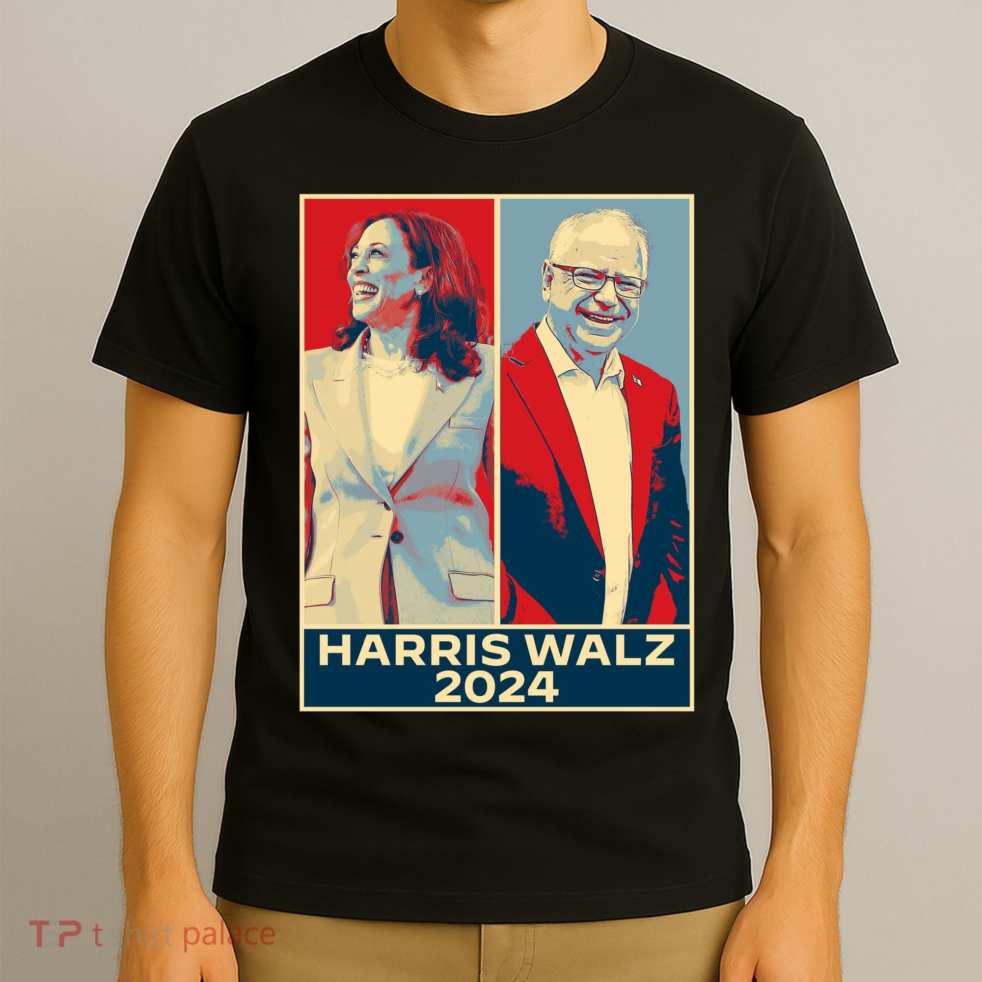 Harris Walz 2024 Kamala Harris Tim Walz For Vp T-Shirt