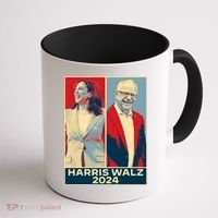 Harris Walz 2024 Kamala Harris Tim Walz For Vp Coffee Mug thumb 1