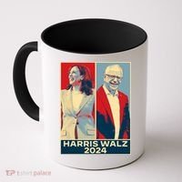 Harris Walz 2024 Kamala Harris Tim Walz For Vp Coffee Mug thumb 0