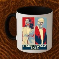 Harris Walz 2024 Kamala Harris Tim Walz For Vp Coffee Mug thumb 2
